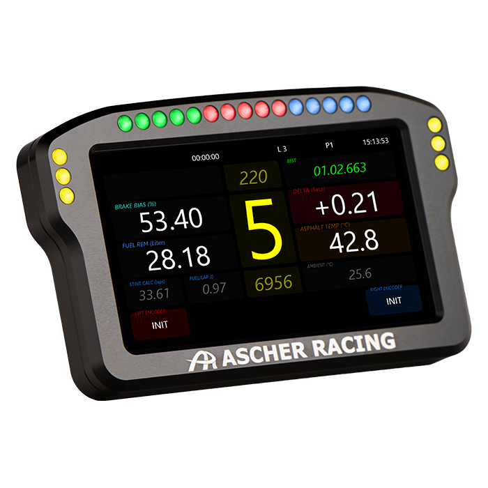 Ascher Racing Dashboard 5" Edition