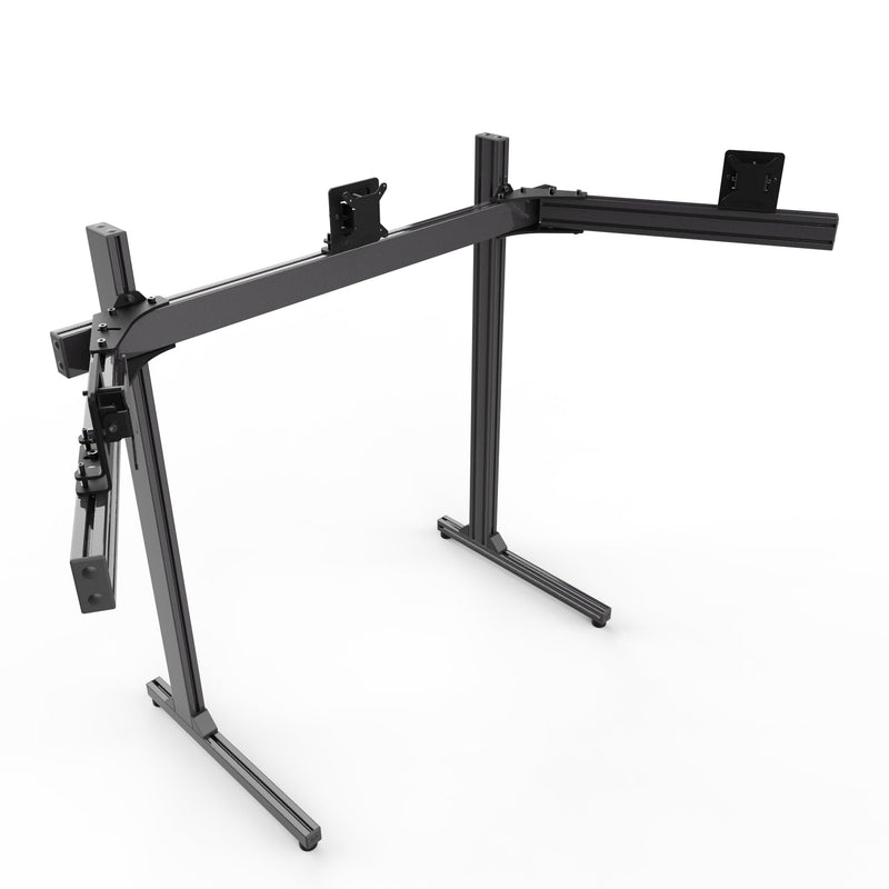 Free-Standing Triple Monitor Stand (Up to 43")