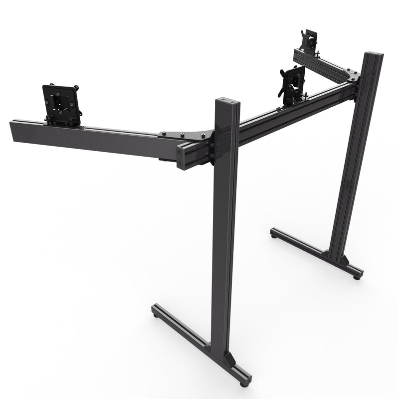 Free-Standing Triple Monitor Stand (Up to 43")