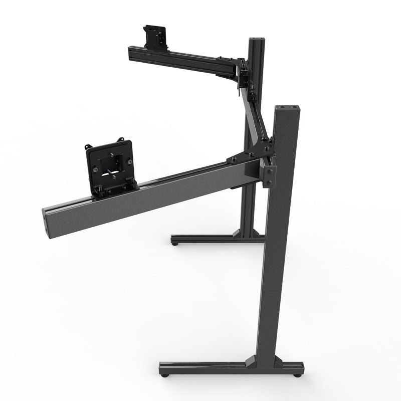 Free-Standing Triple Monitor Stand (Up to 43")