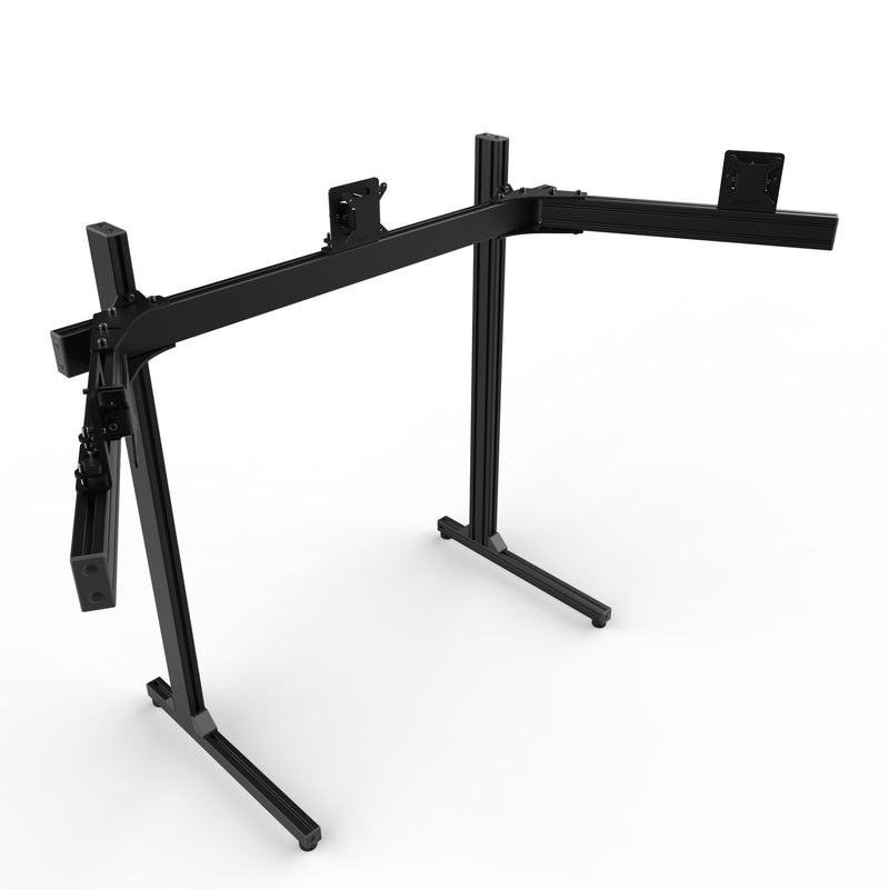 Free-Standing Triple Monitor Stand (Up to 43")