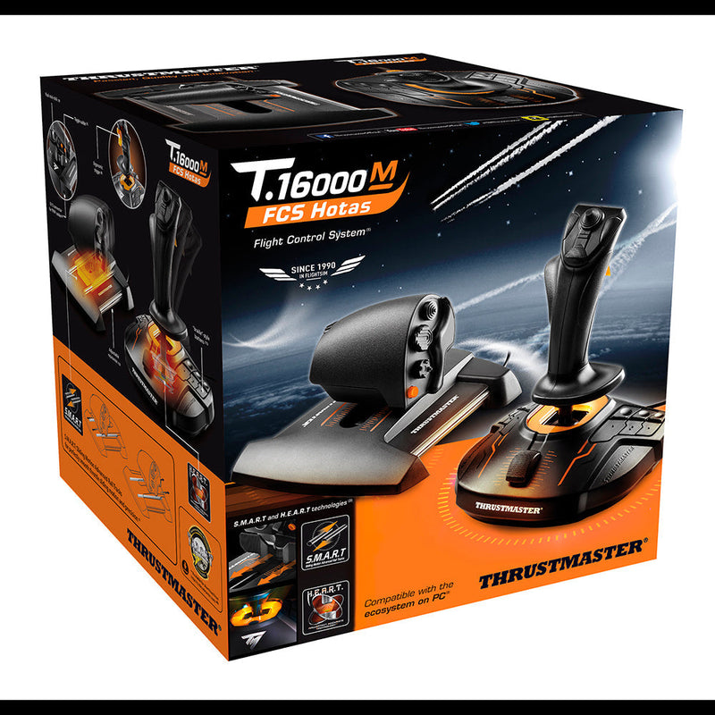 Thrustmaster T.16000M FCS HOTAS Flight Stick & Throttle (PC)