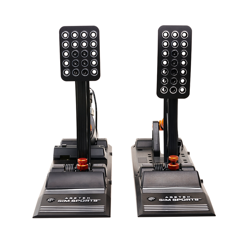 Asetek SimSports S Series Invicta Sim Racing Pedals - Brake & Throttle (Split Set)