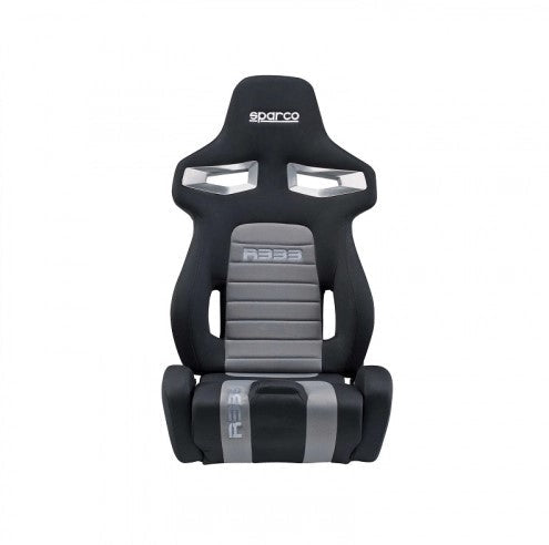 Sparco R333 Recliner Seat - Black/Grey